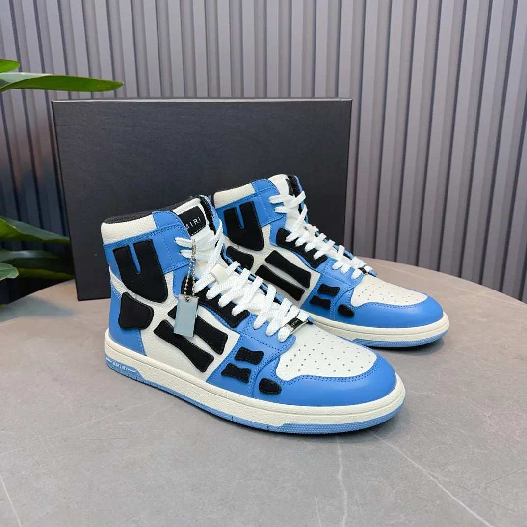Men's shoes💰620💰 AMIRI AMIRI trendy brand hot sale🔥 Available all year round✅Couples💑 Official website synchronization Imported fabrics 1⃣️ratio 1⃣️Re-engraved, original factory special original sole, 35-45 (38.45. Non-refundable)